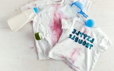 Menghilangkan Noda Pada Pakaian Bayi
